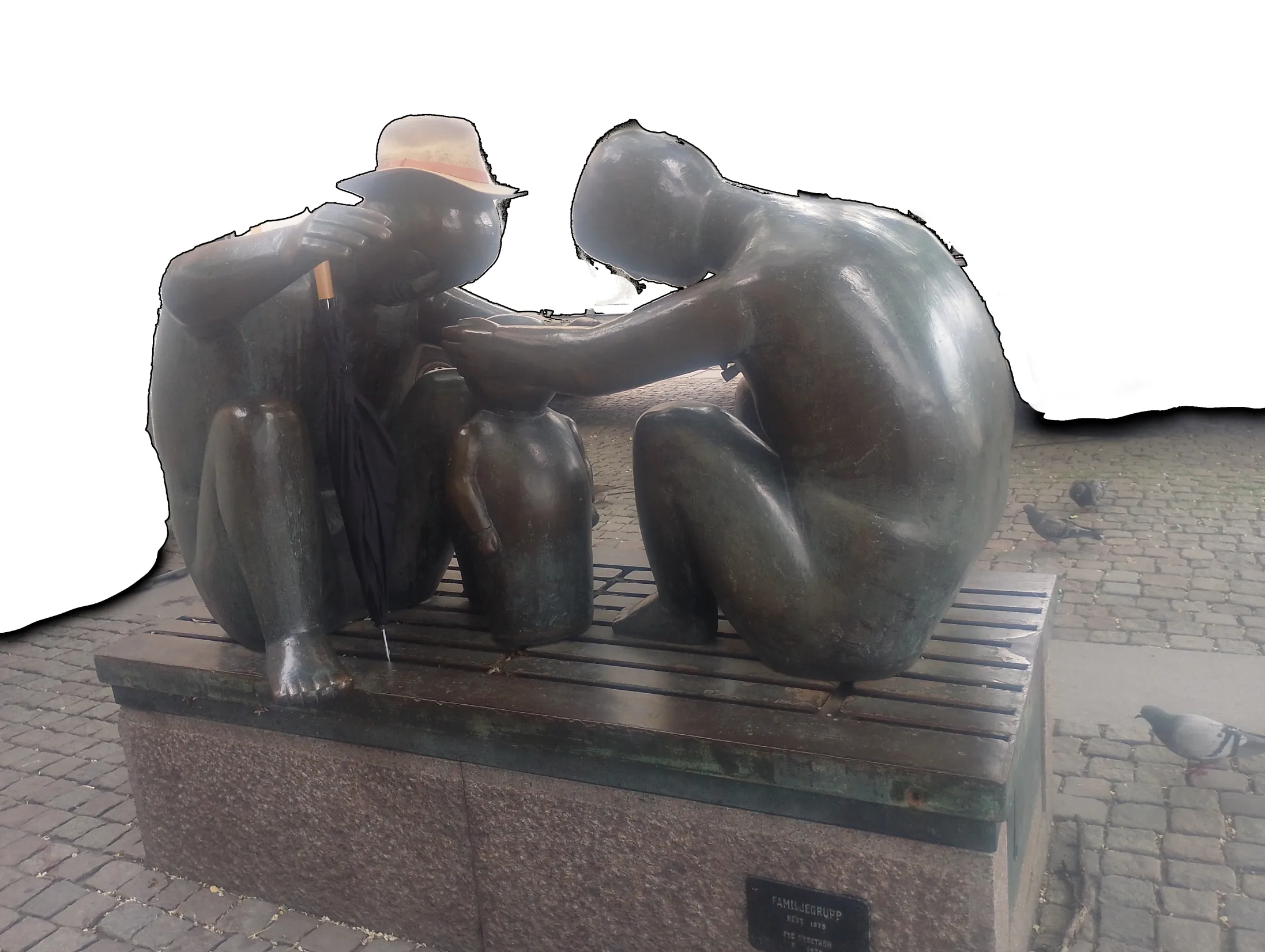 wait for your guide near this statue on Mälartorget
